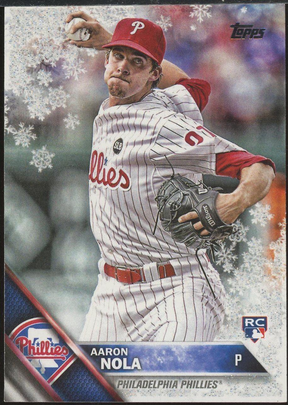 Aaron Nola [Metallic Snowflake] #HMW45