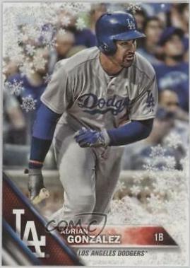 Adrian Gonzalez [Metallic Snowflake] #HMW153