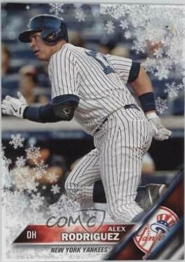 Alex Rodriguez [Metallic Snowflake] #HMW20
