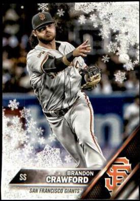 Brandon Crawford [Metallic Snowflake] #HMW61