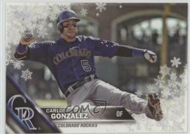 Carlos Gonzalez [Metallic Snowflake] #HMW23