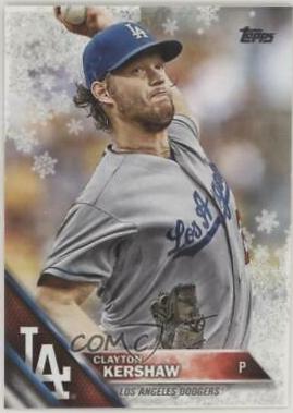 Clayton Kershaw [Metallic Snowflake] #HMW74