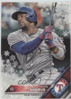 Elvis Andrus [Metallic Snowflake] #HMW92