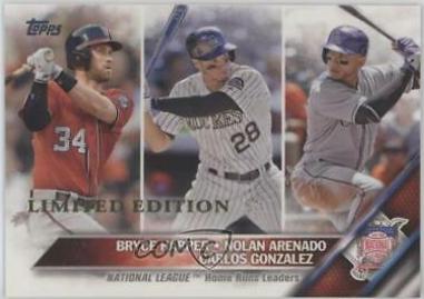 Nolan Arenado, Bryce Harper, Carlos Gonzalez #337