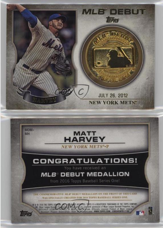Matt Harvey #MDM-MH