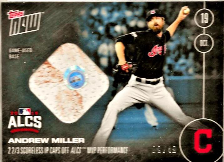 Andrew Miller [Game Used Base] #605-C