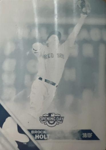 Brock Holt [Printing Plate Cyan] #OD-103