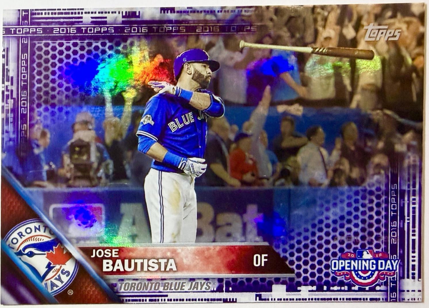 Jose Bautista [Purple Foil] #OD-187