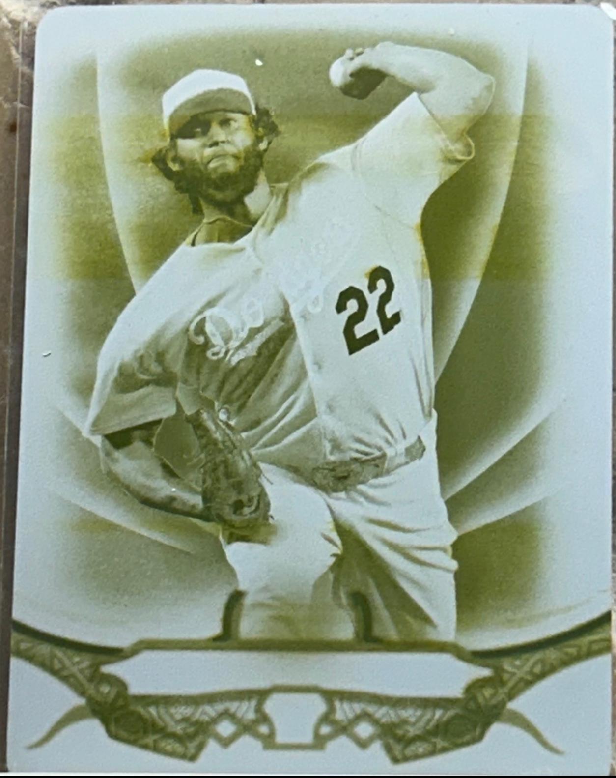 Clayton Kershaw [Printing Plate] #90