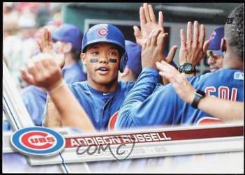 Addison Russell [High Five in Dugout] #263