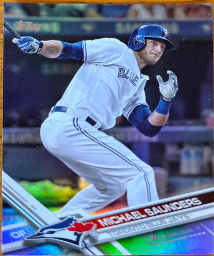 Michael Saunders [Rainbow Foil] #218