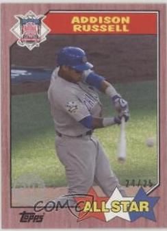 Addison Russell [Mini Red] #87-193