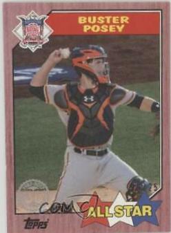 Buster Posey [Mini Red] #87-119
