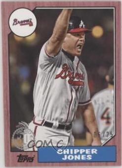 Chipper Jones [Mini Red] #87-96