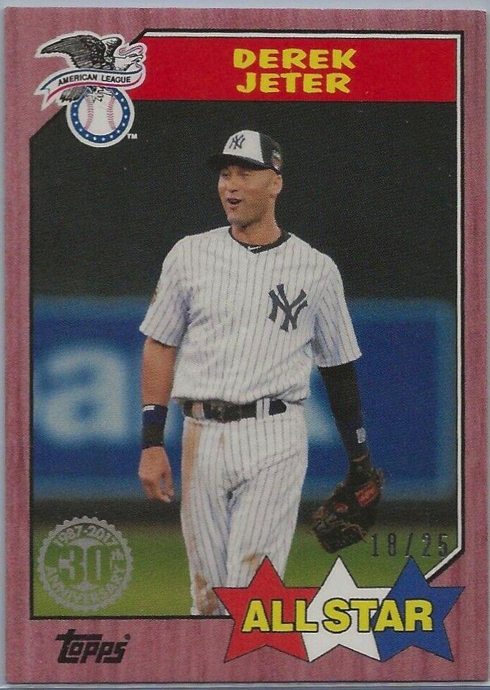 Derek Jeter [Mini Red] #87-194
