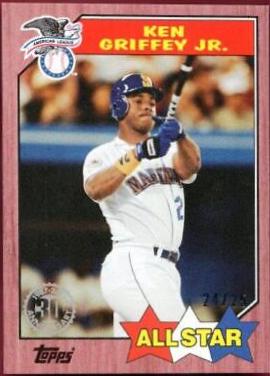 Ken Griffey Jr. [Mini Red] #87-125
