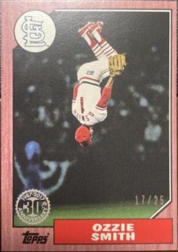 Ozzie Smith [Red] #87-11