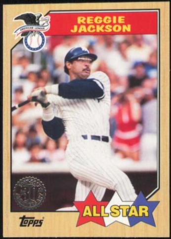Reggie Jackson [Mini Red] #87-112