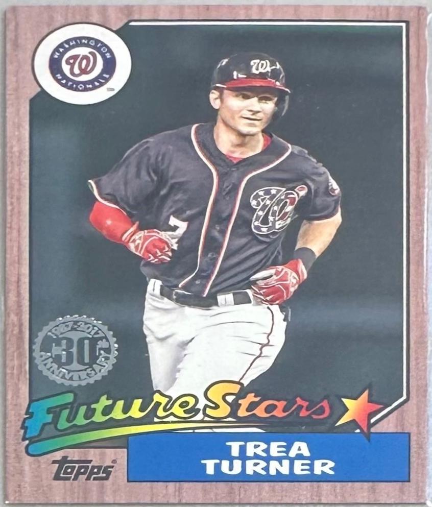 Trea Turner [Red] #87-18