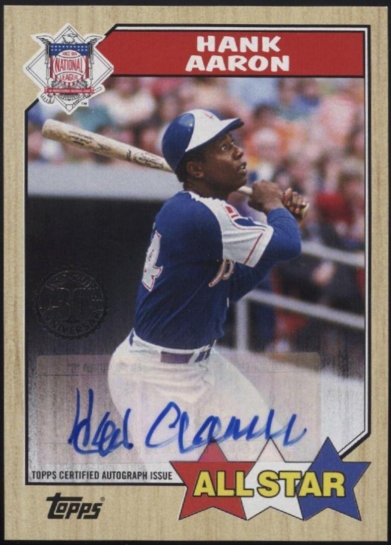 Hank Aaron #1987A-HA