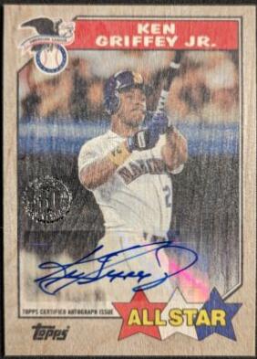 Ken Griffey Jr. [Ash Wood] #1987A-KG