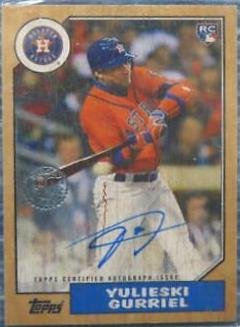 Yulieski Gurriel [Maple Wood] #1987A-YG