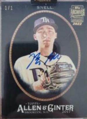 Blake Snell [Mini Black Border] #213