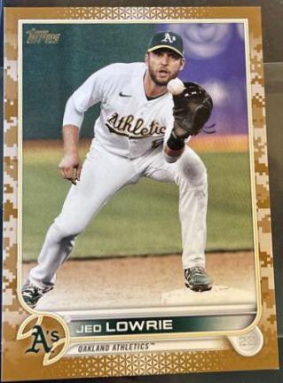 Jed Lowrie [Memorial Day Camo] #343