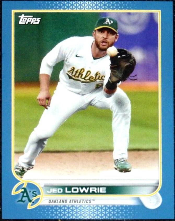 Jed Lowrie [Mini Blue] #343