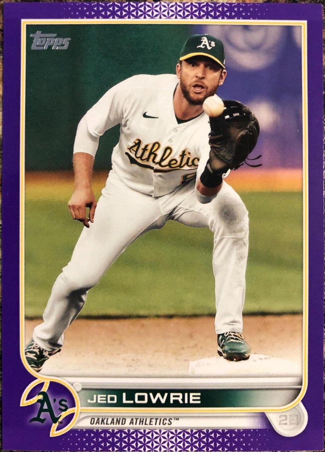 Jed Lowrie [Purple] #343