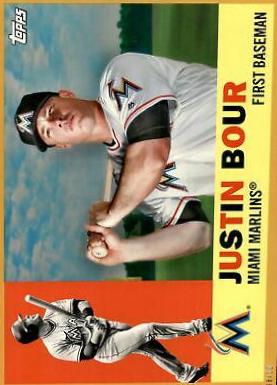 Justin Bour [5x7 Gold] #41