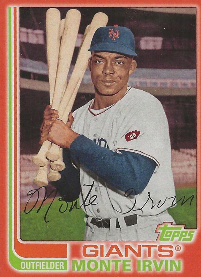 Monte Irvin [Soft Red] #186