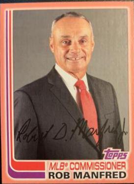Rob Manfred [Peach] #136