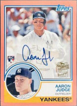 Aaron Judge [Peach] #FFA-AJ