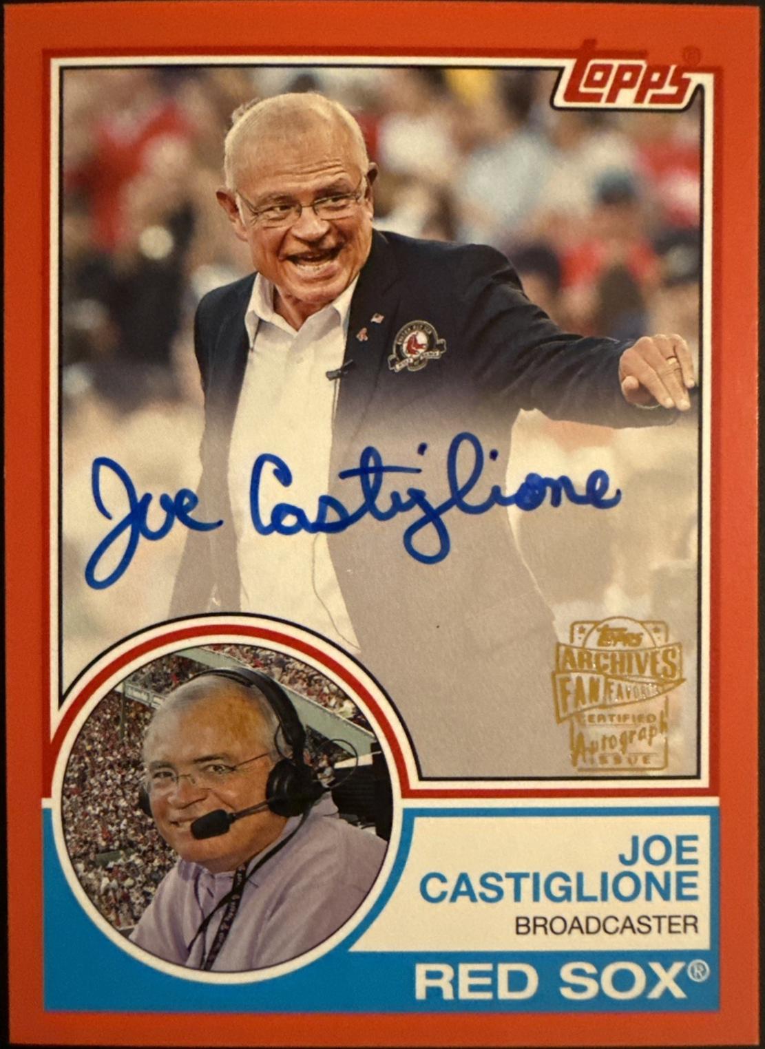 Joe Castiglione [Soft Red] #FFA-JC