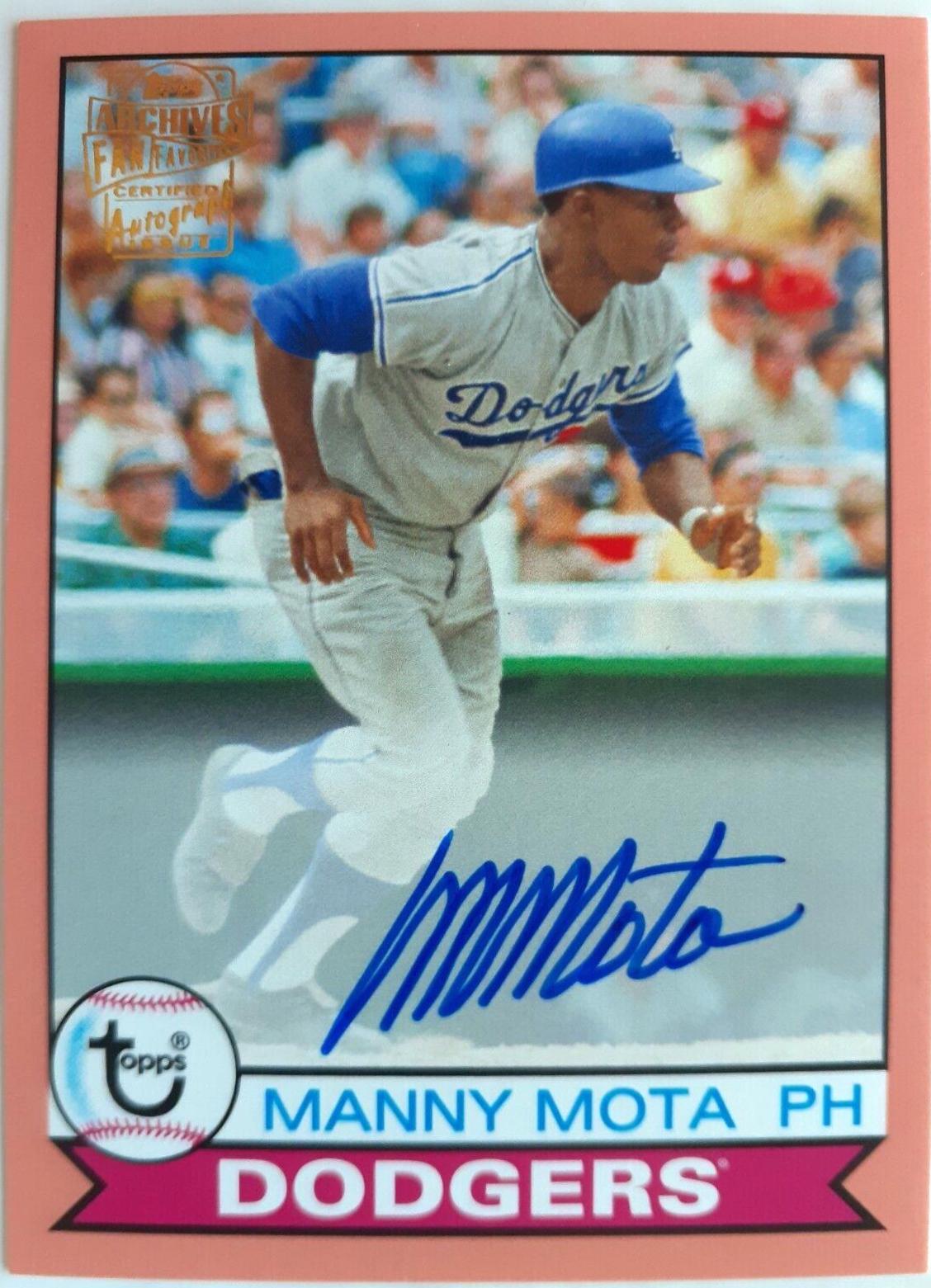 Manny Mota [Peach] #FFA-MM