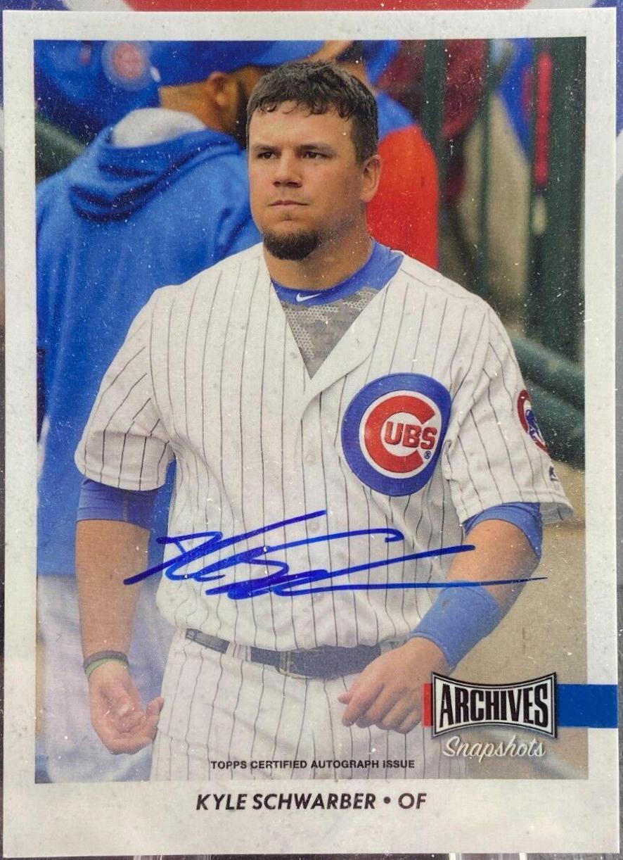 Kyle Schwarber [Autograph] #AS-KS