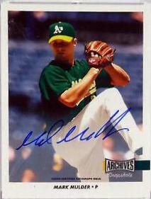 Mark Mulder [Autograph] #AS-MM