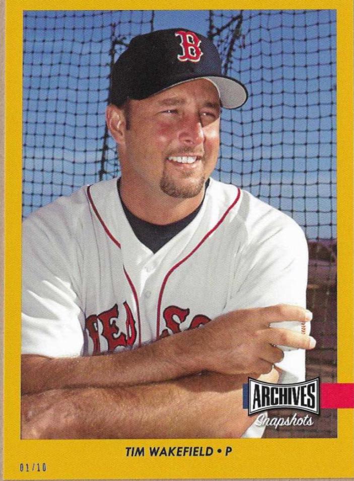 Tim Wakefield [Missing Black Plate Autograph] #AS-TW