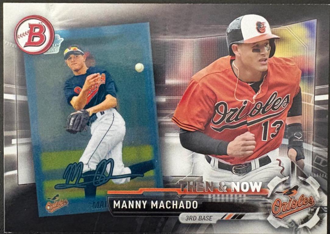 Manny Machado #BOWMAN-4