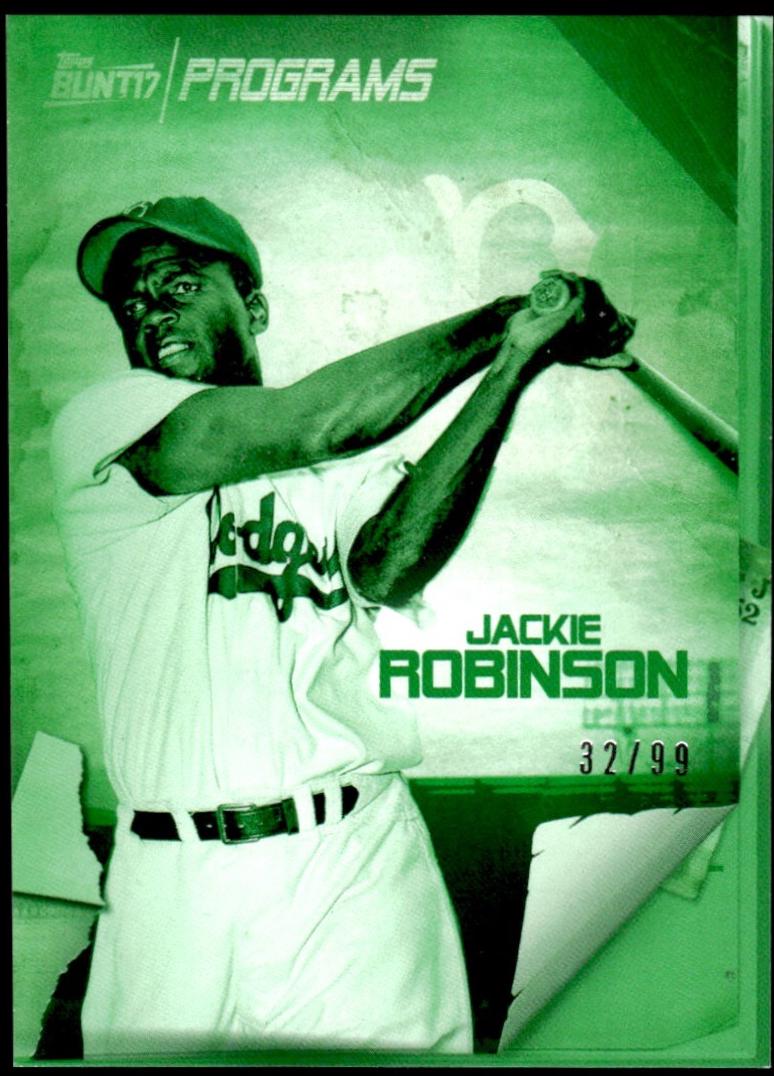 Jackie Robinson [Green] #PR-JR