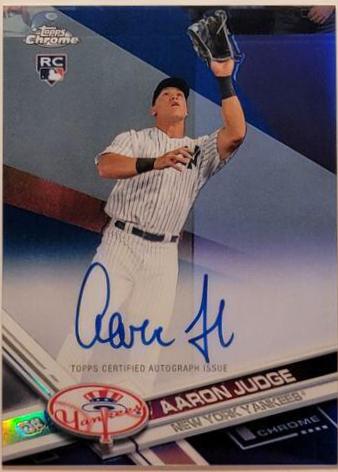 Aaron Judge [Blue Refractor] #RA-AJ