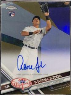 Aaron Judge [Gold Refractor] #RA-AJ