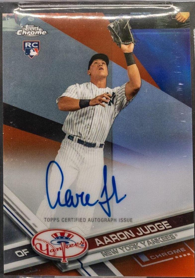 Aaron Judge [Orange Refractor] #RA-AJ