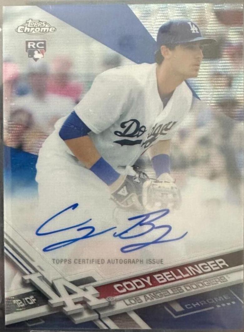 Cody Bellinger [Blue Wave Refractor] #RA-CB