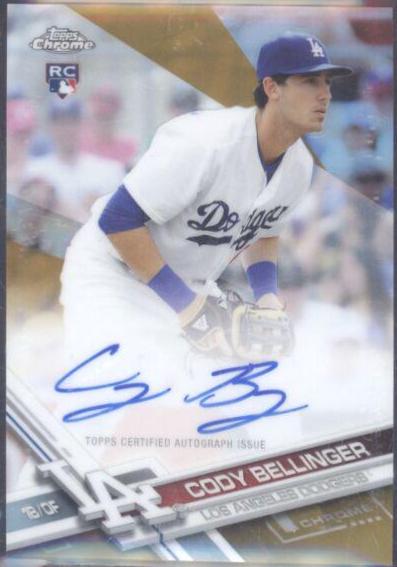 Cody Bellinger [Gold Refractor] #RA-CB