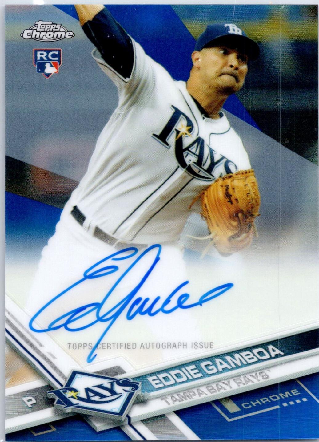 Eddie Gamboa [Blue Refractor] #RA-EG