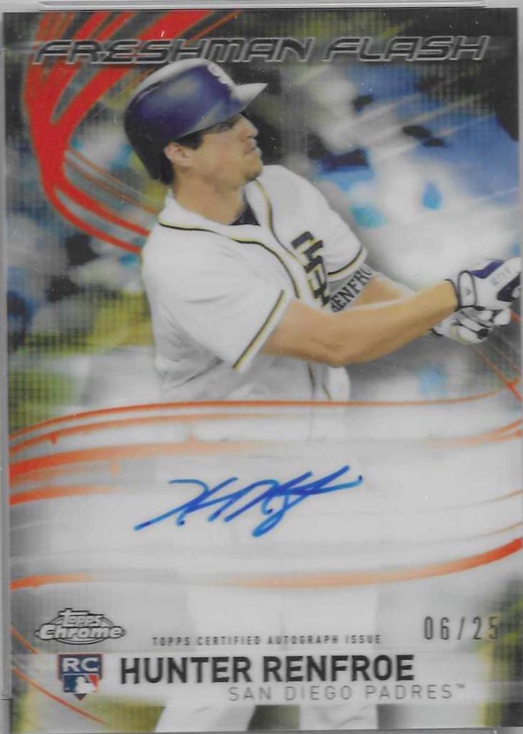 Hunter Renfroe [Orange Refractor] #RA-HR