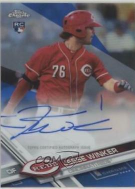 Jesse Winker [Blue Refractor] #RA-JW
