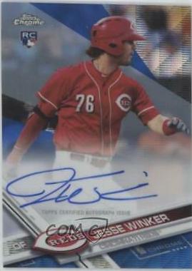 Jesse Winker [Blue Wave Refractor] #RA-JW